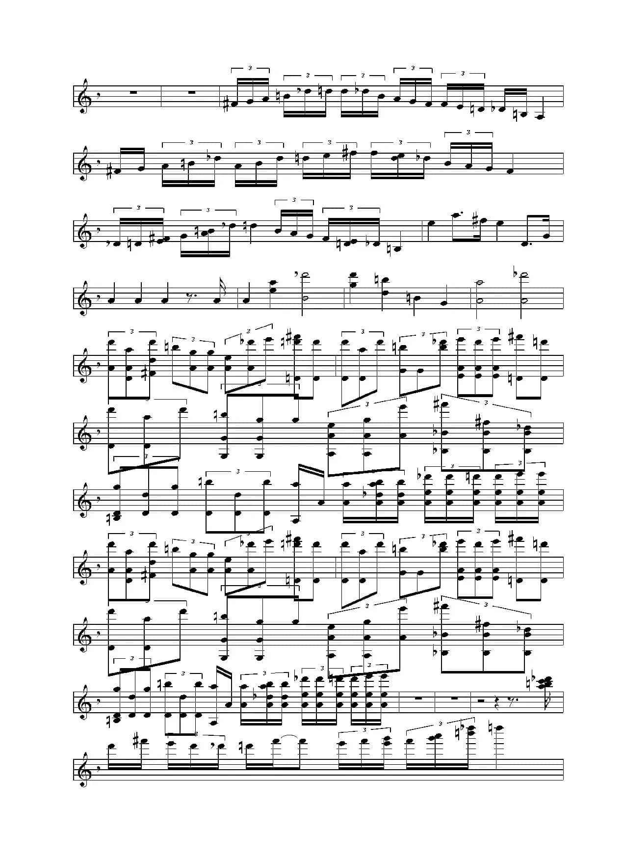 Happy Valley（小提琴谱）