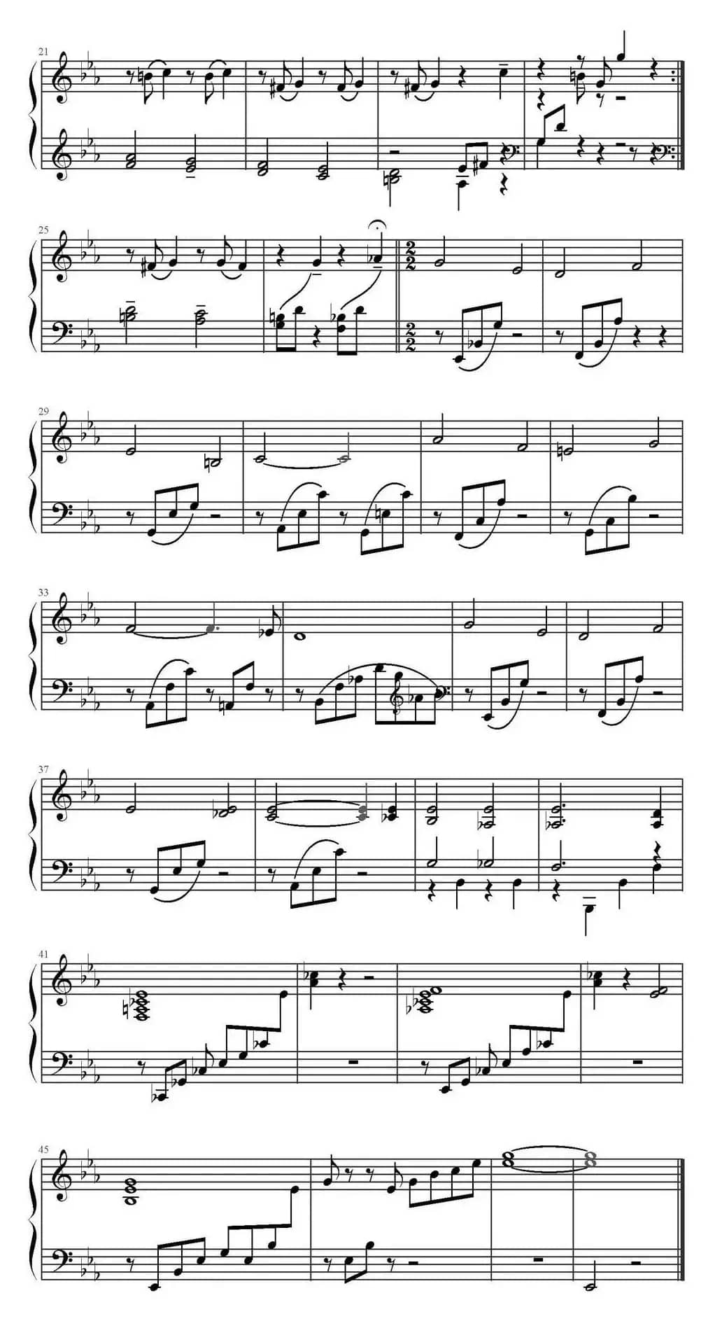 夜曲（约翰·汤普森作曲版）