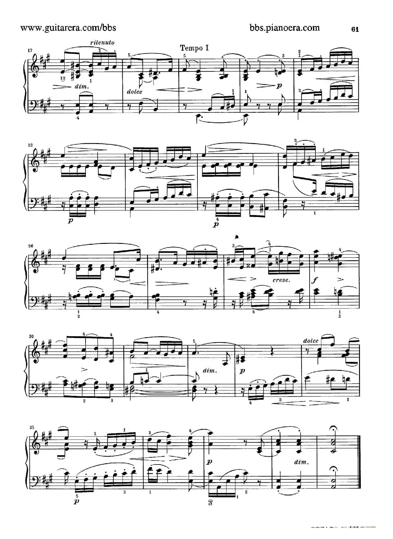 Neue Aquarelle Op.57(新水彩画·4. 浪漫曲)