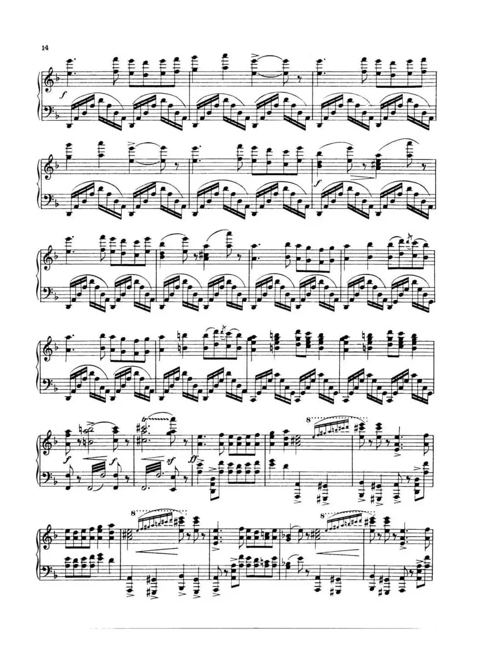 Eine Nacht auf dem Kahlen Berge（荒山之夜·钢琴独奏版）