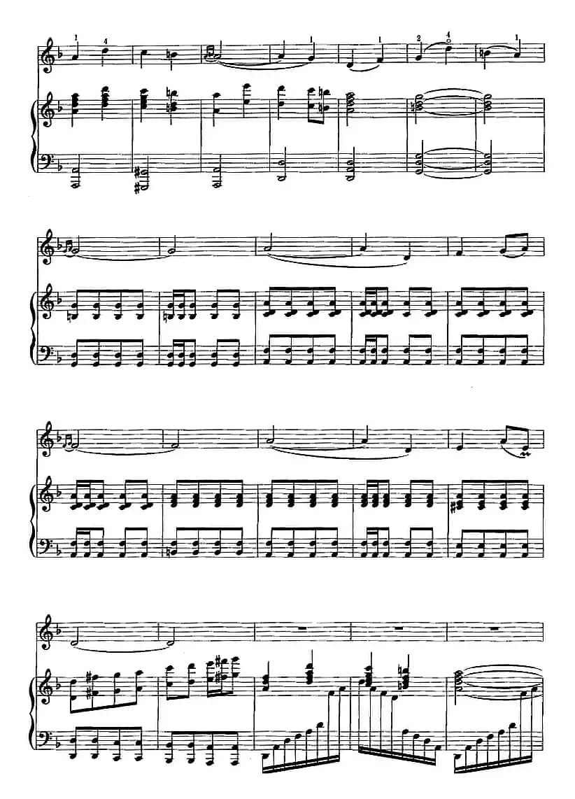 江河云梦（二胡+钢琴伴奏）