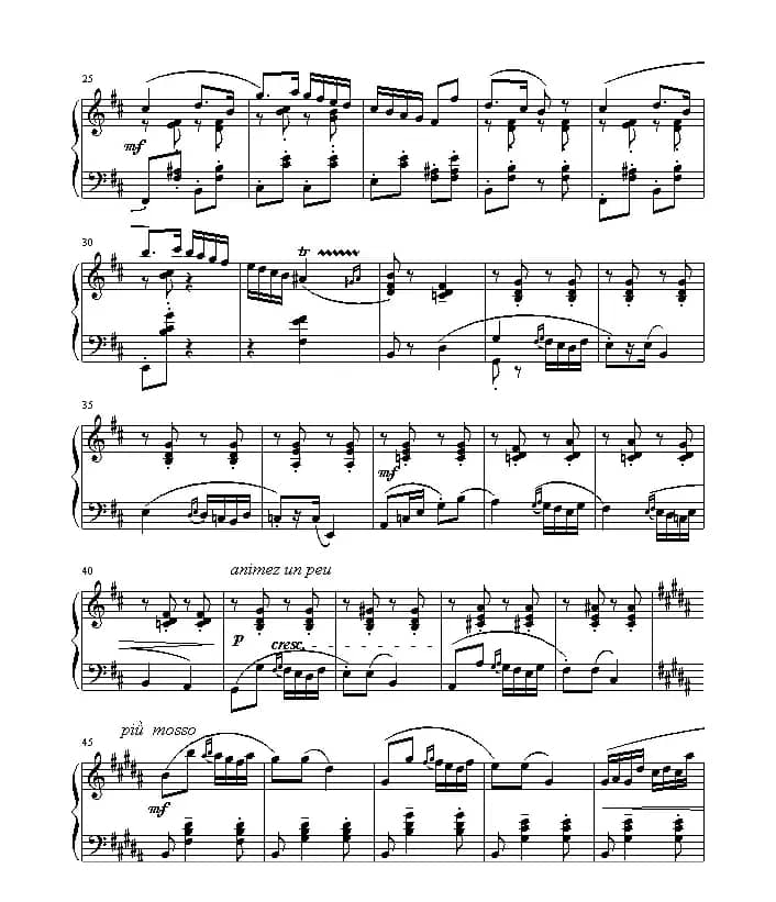 波希米亚舞曲（Danse Bohémienne）