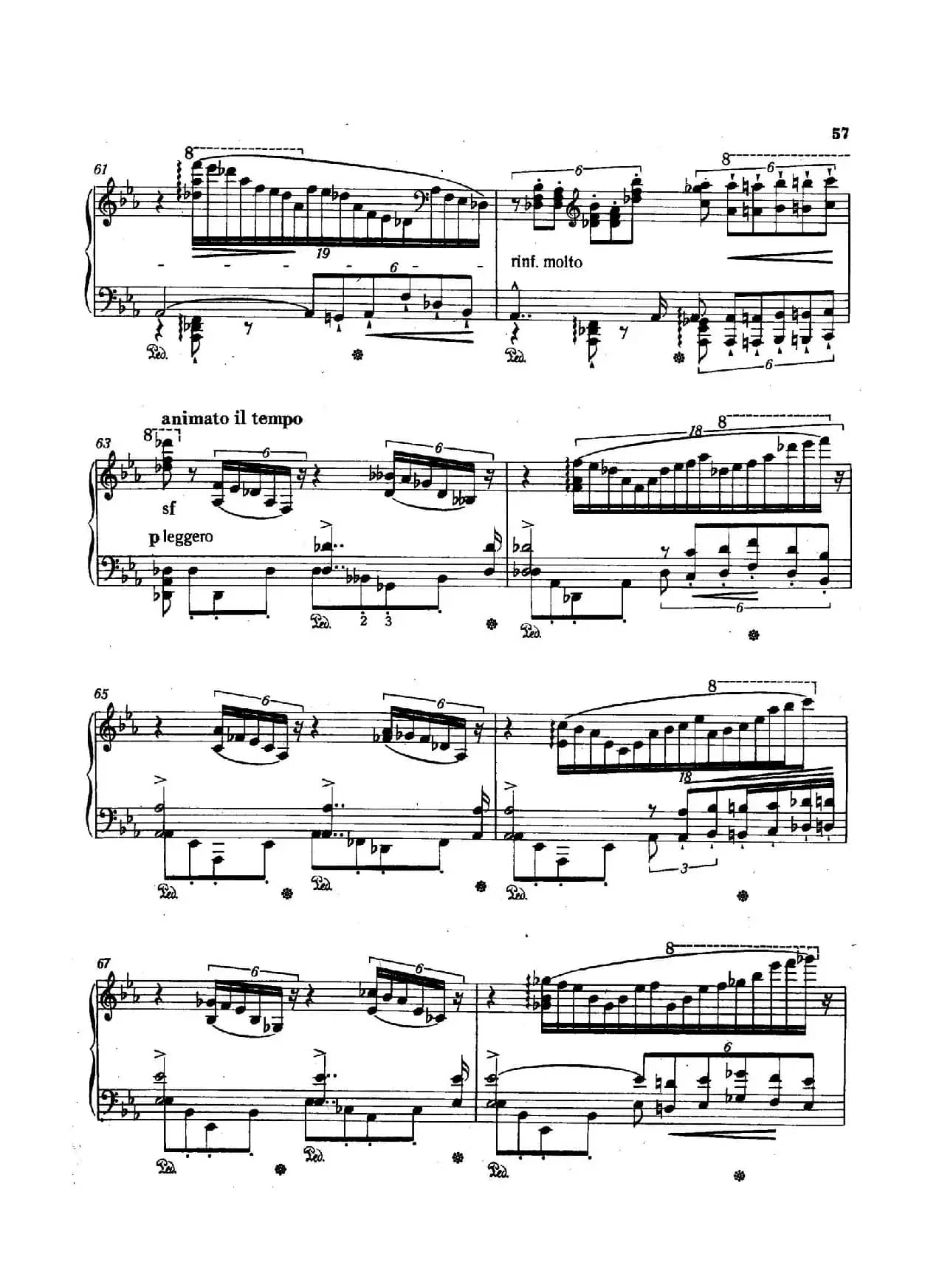 12 Etudes d'execution Transcendante S.139（12首超技练习曲·7）
