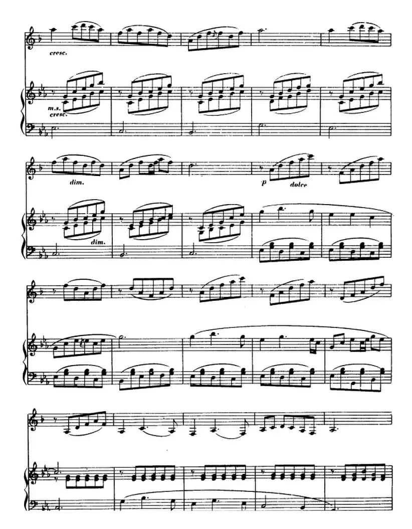 边寨之春（单簧管+钢琴伴奏）