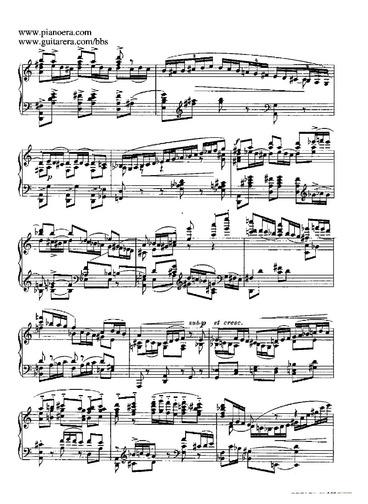 Goyescas（戈雅之画）（3. 烛光凡丹戈 El Fandango De Candil）