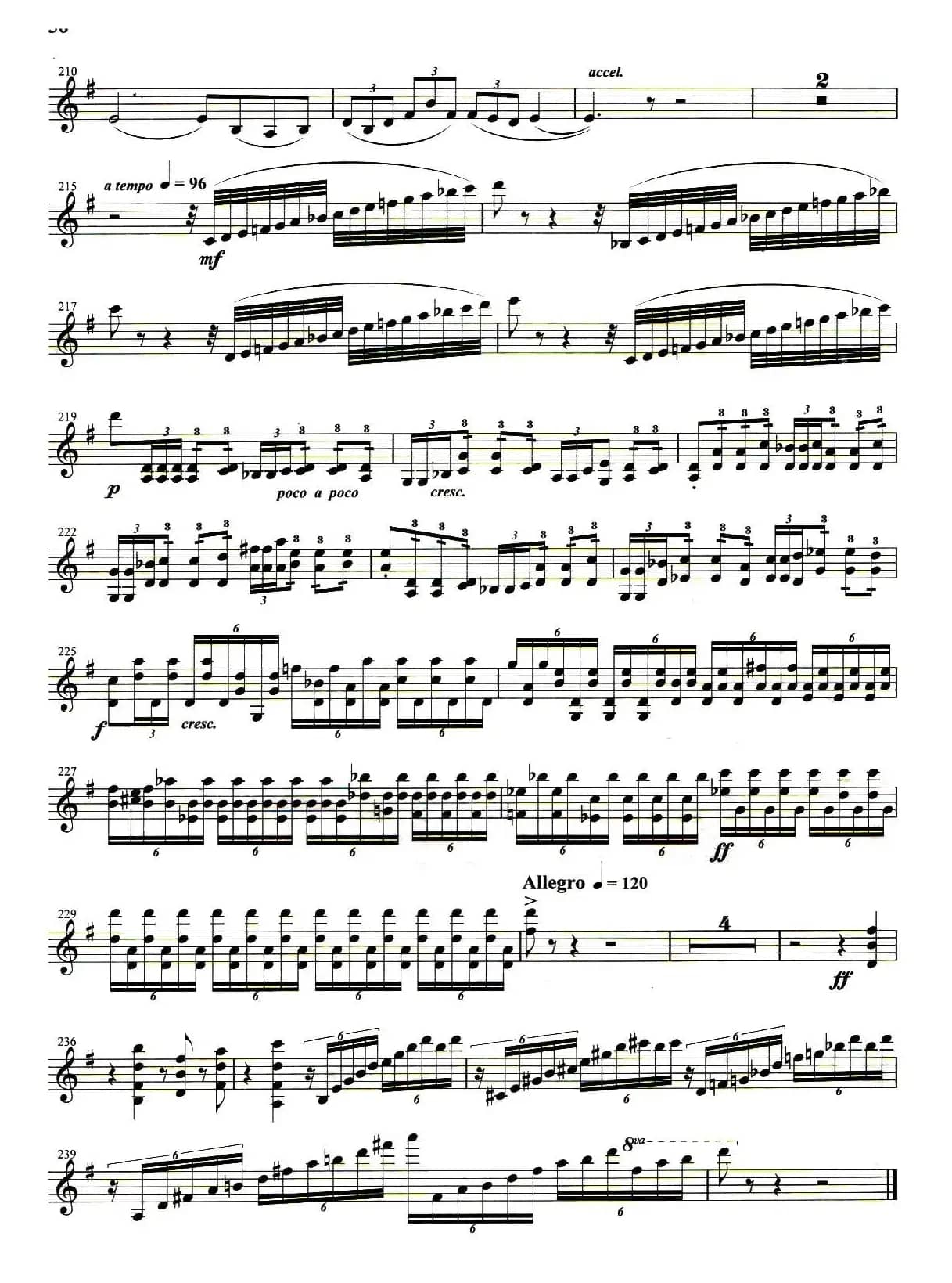 抒情诗（小提琴协奏曲《乡情》第一乐章）