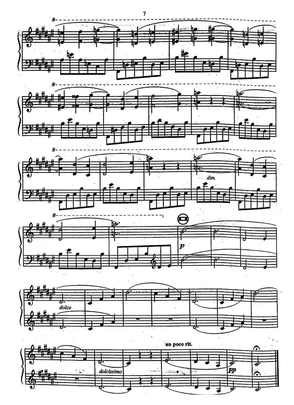 被遗忘的圆舞曲（第一首）