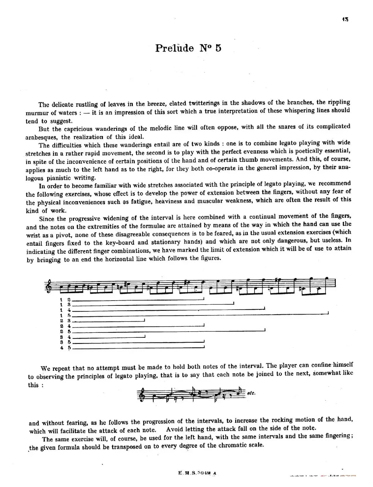 Preludes Op.28（24首前奏曲·5）