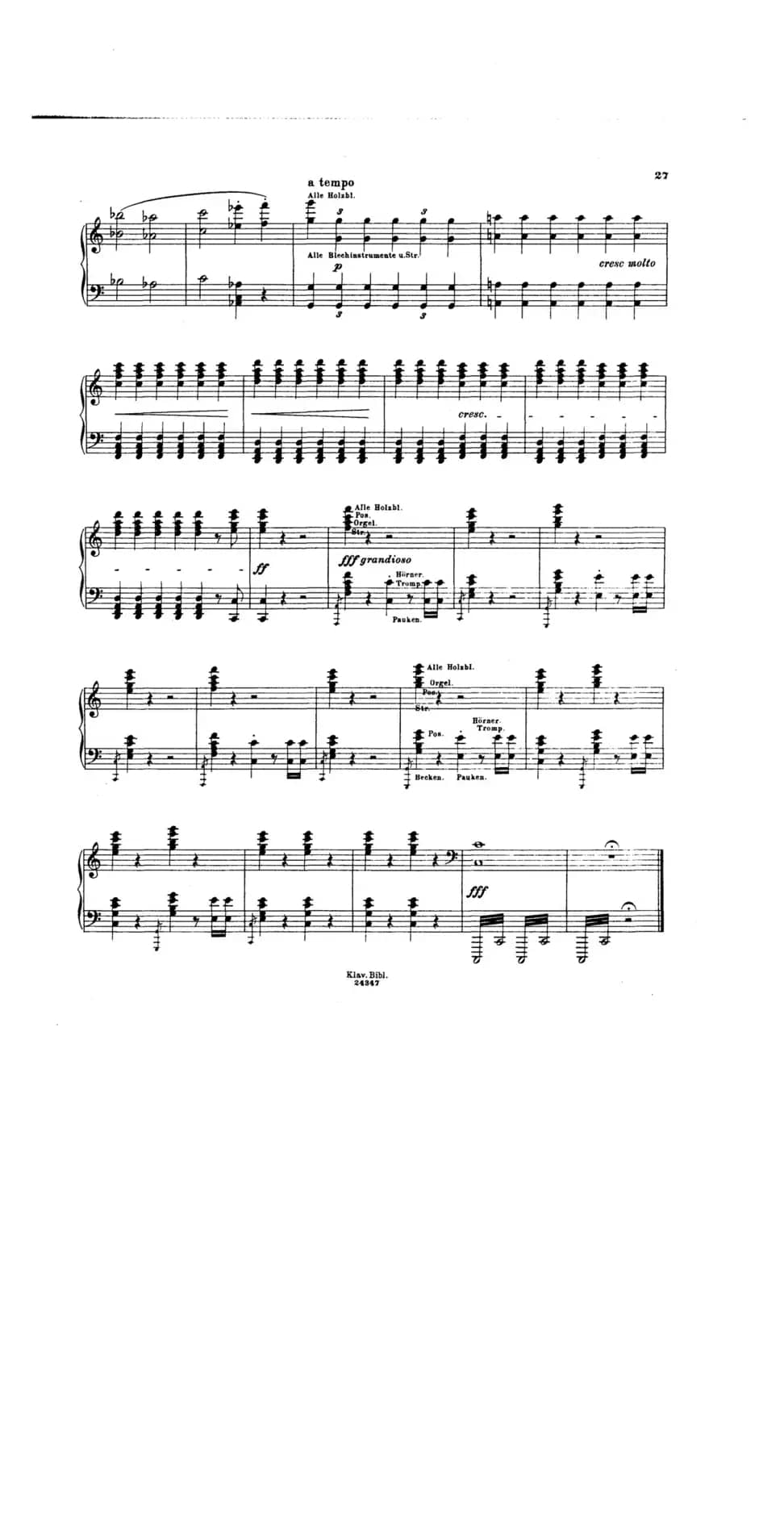 Die Hunnenschlacht S·105 - Solo Piano（匈奴之战·钢琴独奏版）