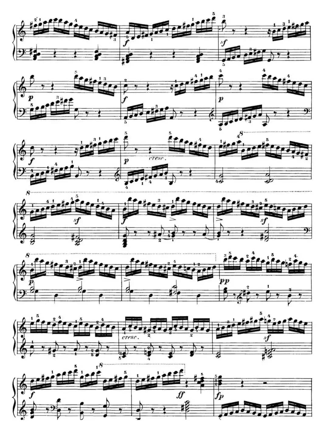 40首车尔尼Op.299钢琴快速练习曲（NO.9）