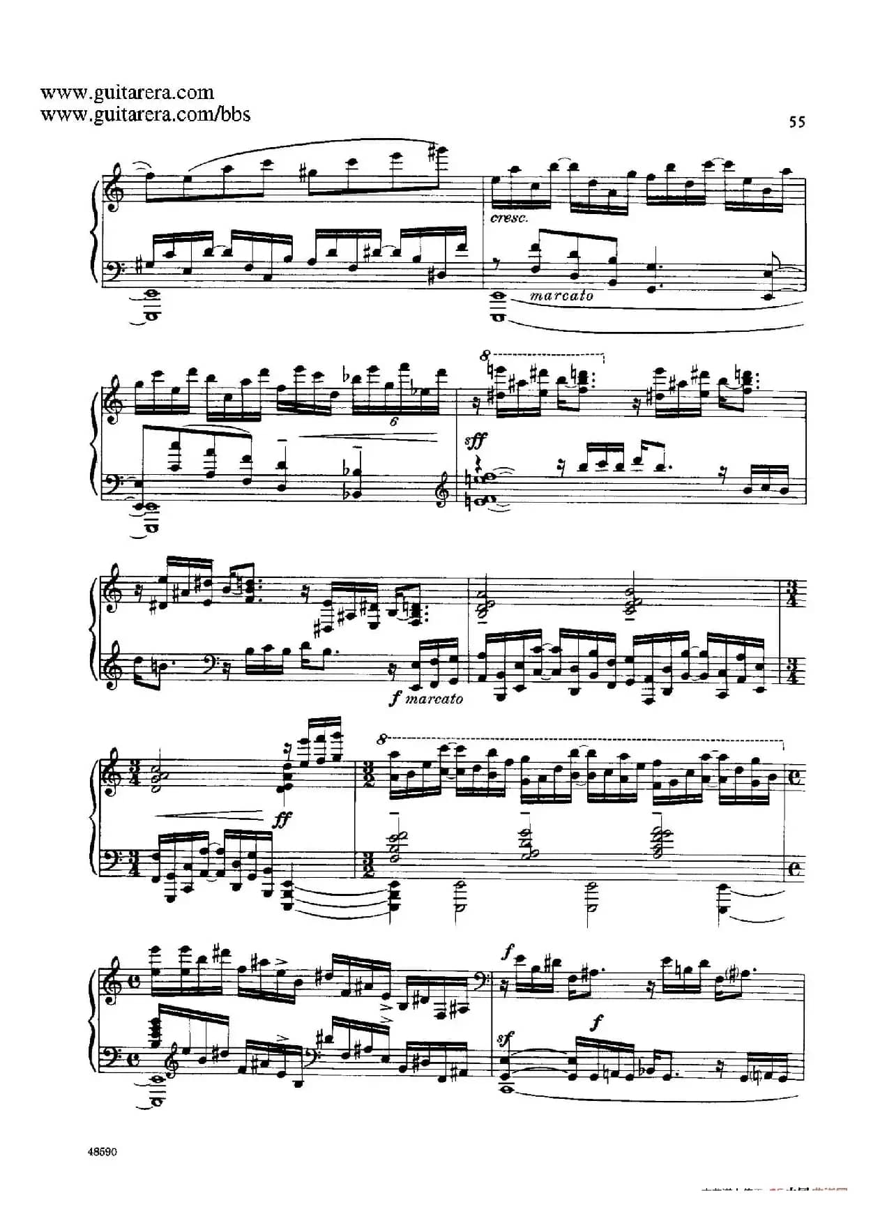 Piano Sonata Op.26（钢琴奏鸣曲·第四乐章）