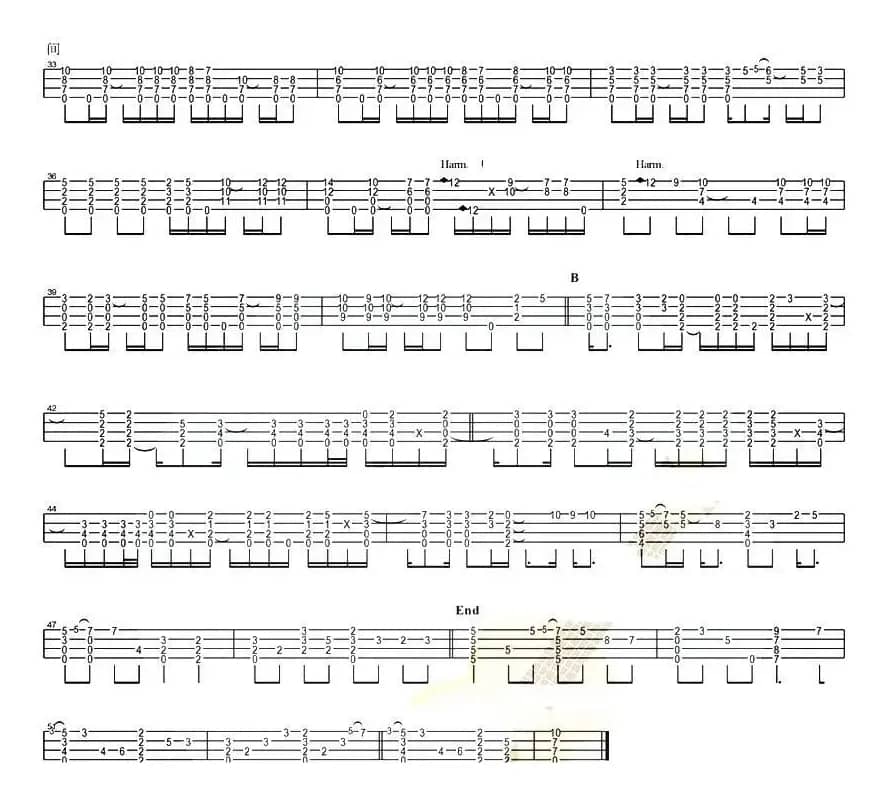 我不愿让你一个人（尤克里里指弹谱）