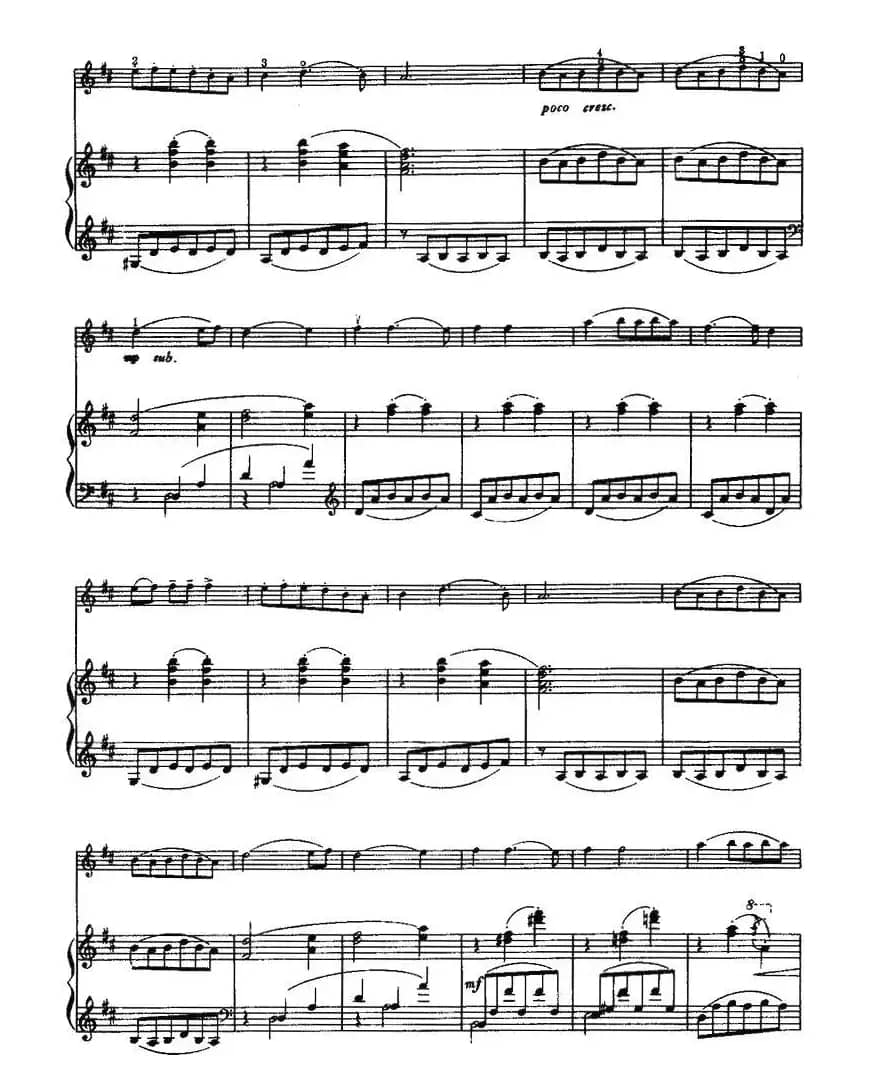 抒情曲（小提琴+钢琴）