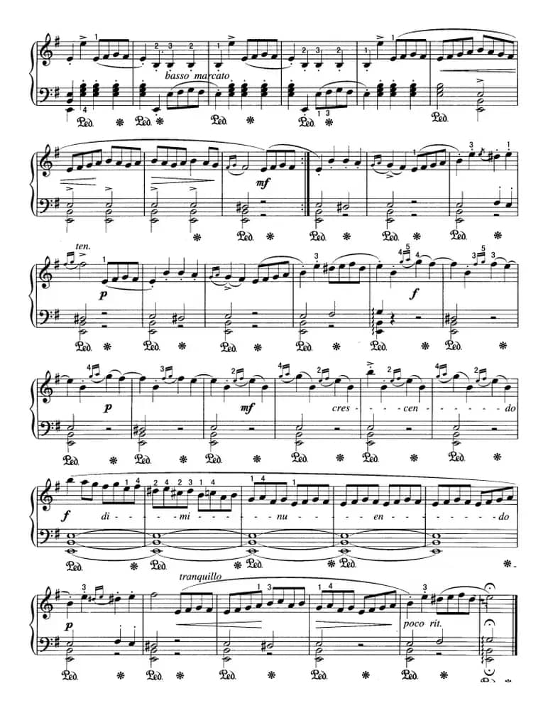 不可不弹的世界钢琴名曲：长鼓舞曲