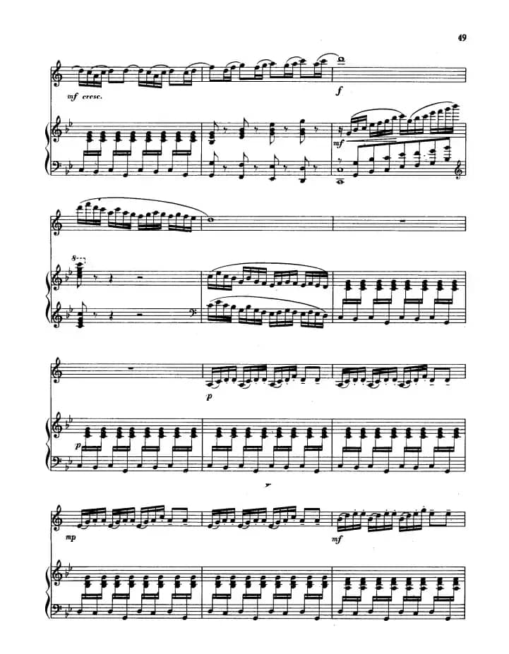 牧马之歌（单簧管+钢琴伴奏）