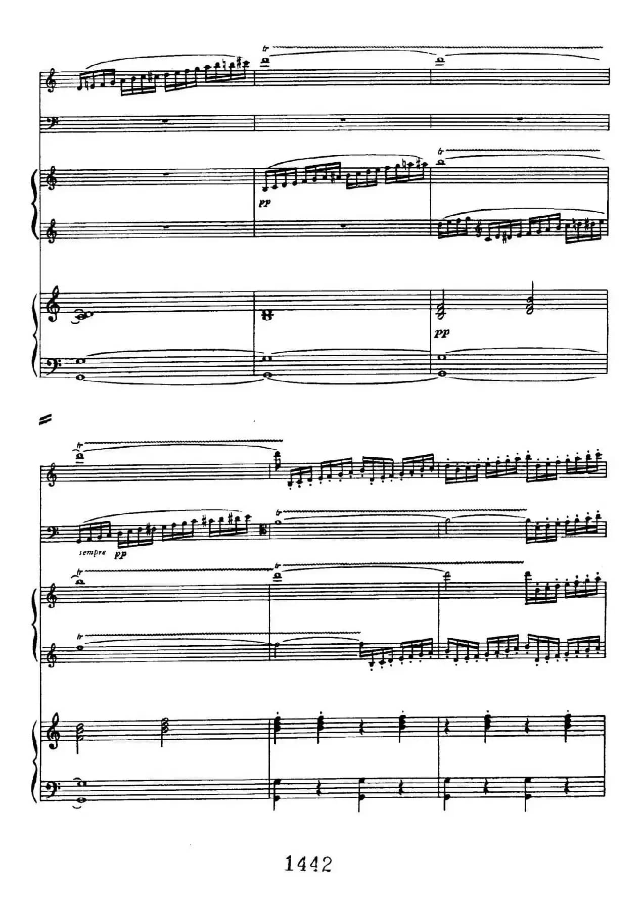 Triple Concerto in C Major Op.56(C大调三重协奏曲·双钢琴·Ⅰ)