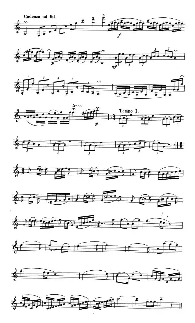 欢乐的单簧管（单簧管）