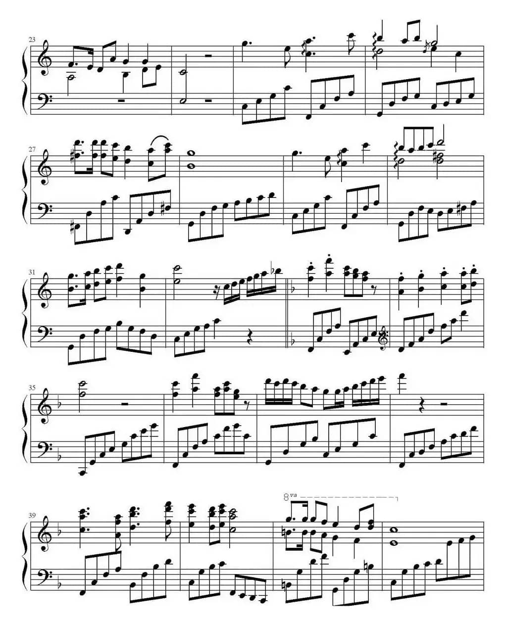 我爱北京天安门（理查德·克莱德曼演奏会版）