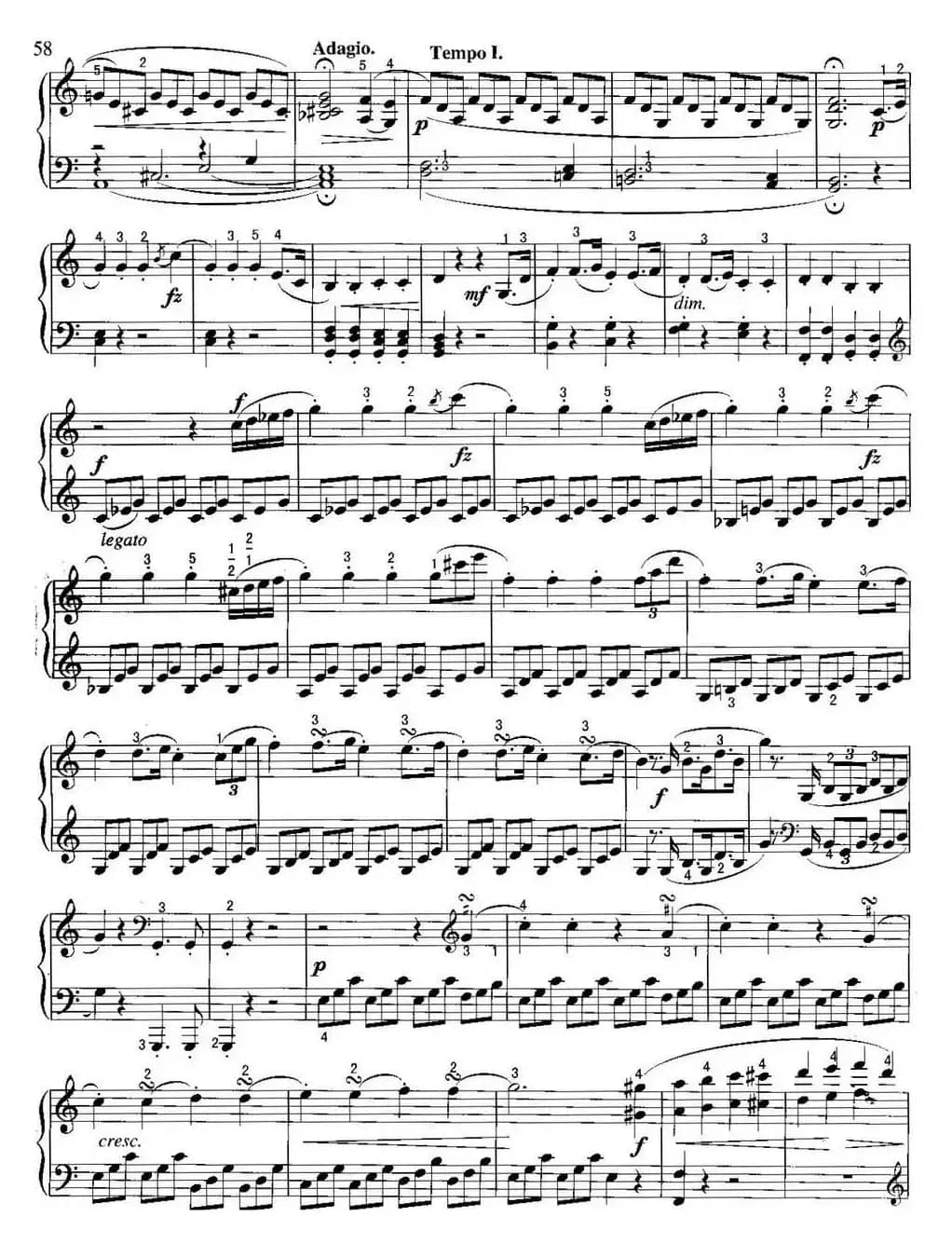 不可不弹的世界钢琴名曲：奏鸣曲（C大调）