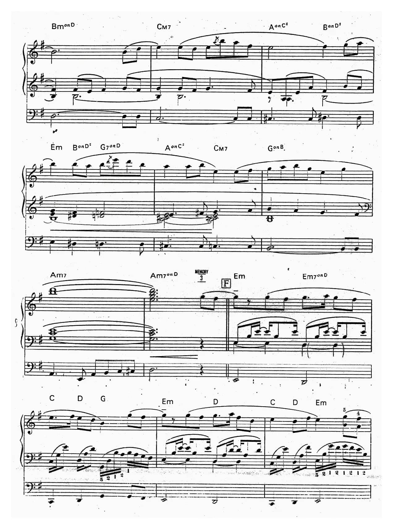 春待人（双排键电子琴）