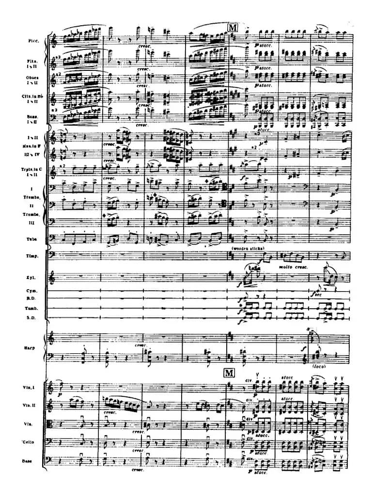 浦塞尔主题变奏与赋格曲（P31-P65）（管弦乐队总谱）