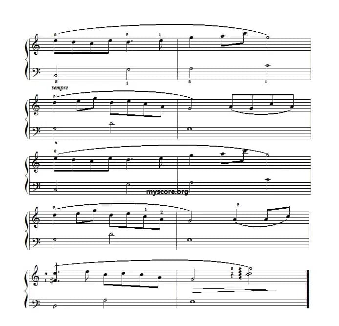 茉莉花（4个版本）