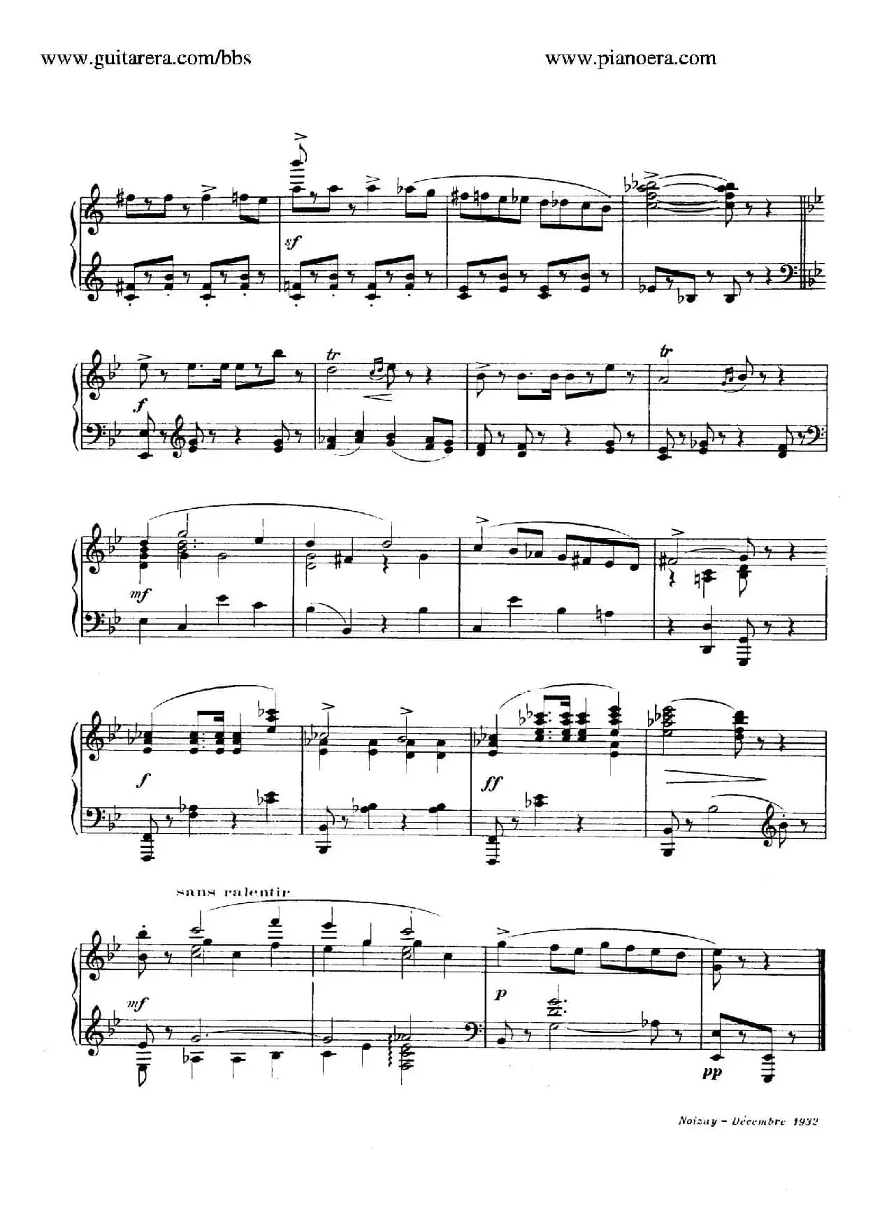 15 Improvisations（15首即兴曲·Ⅵ）