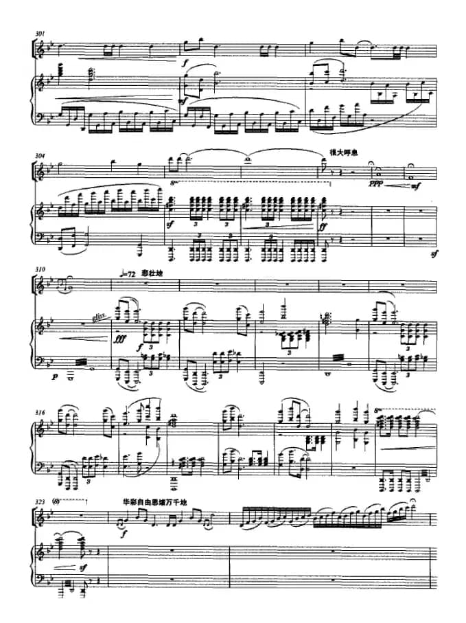 第三二胡协奏曲（五线谱版）