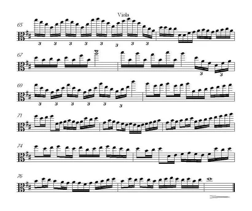 Canon Rock（卡农 摇滚）（中提琴）