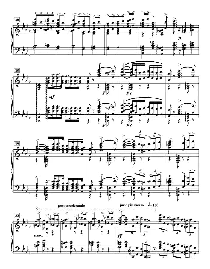 降B小调第一钢琴协奏曲(柴科夫斯基作曲版)