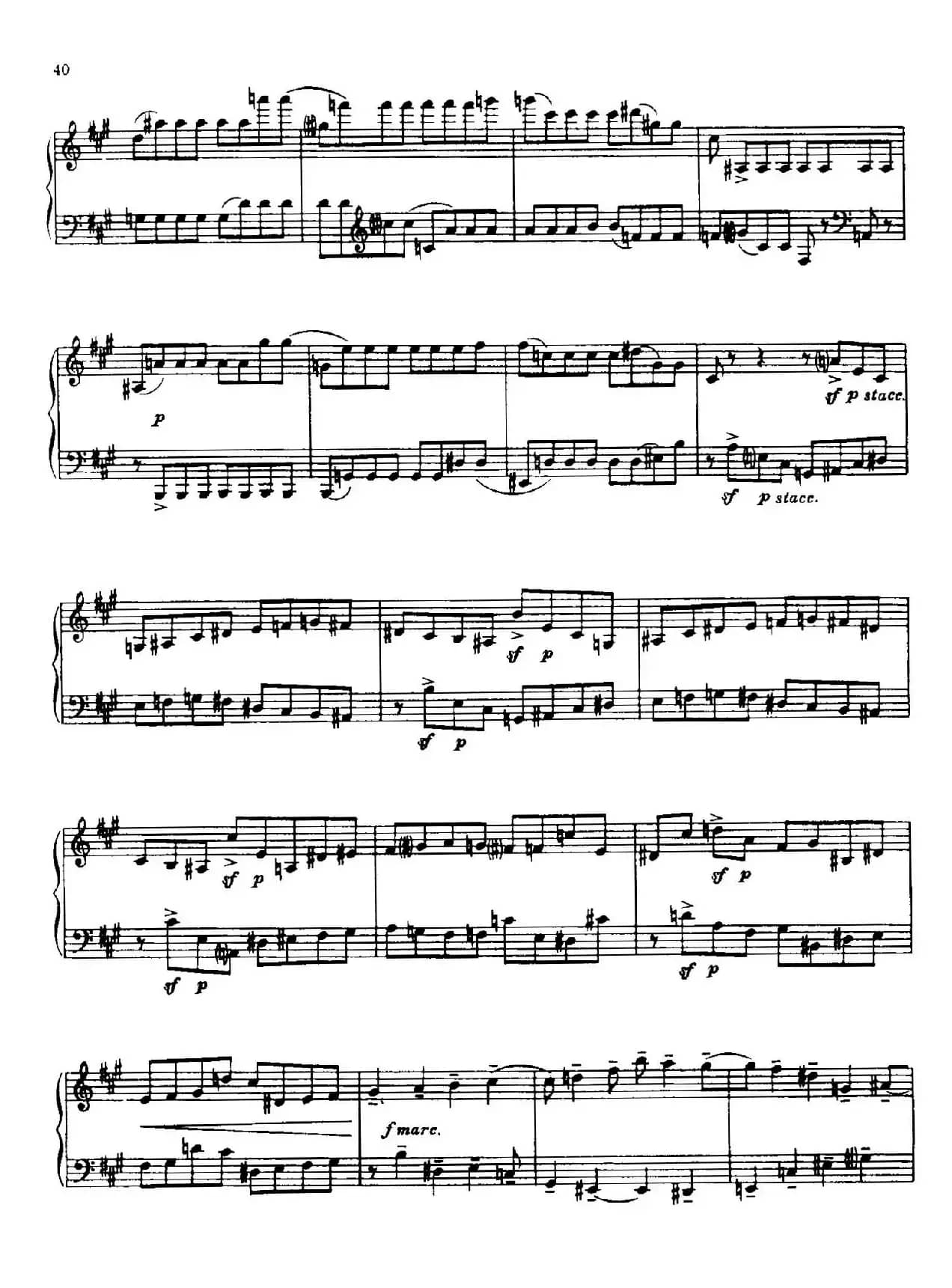 24 Preludes and Fugues Part.1 Op.45（24首前奏曲与赋格·第一部分·7）