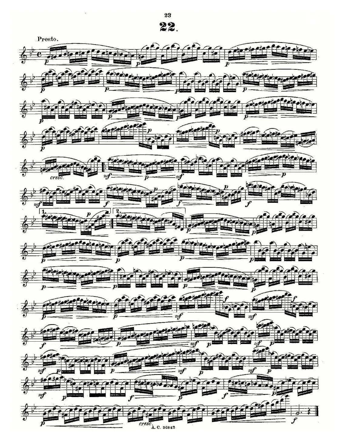 24首长笛练习曲 Op.21 之13—24