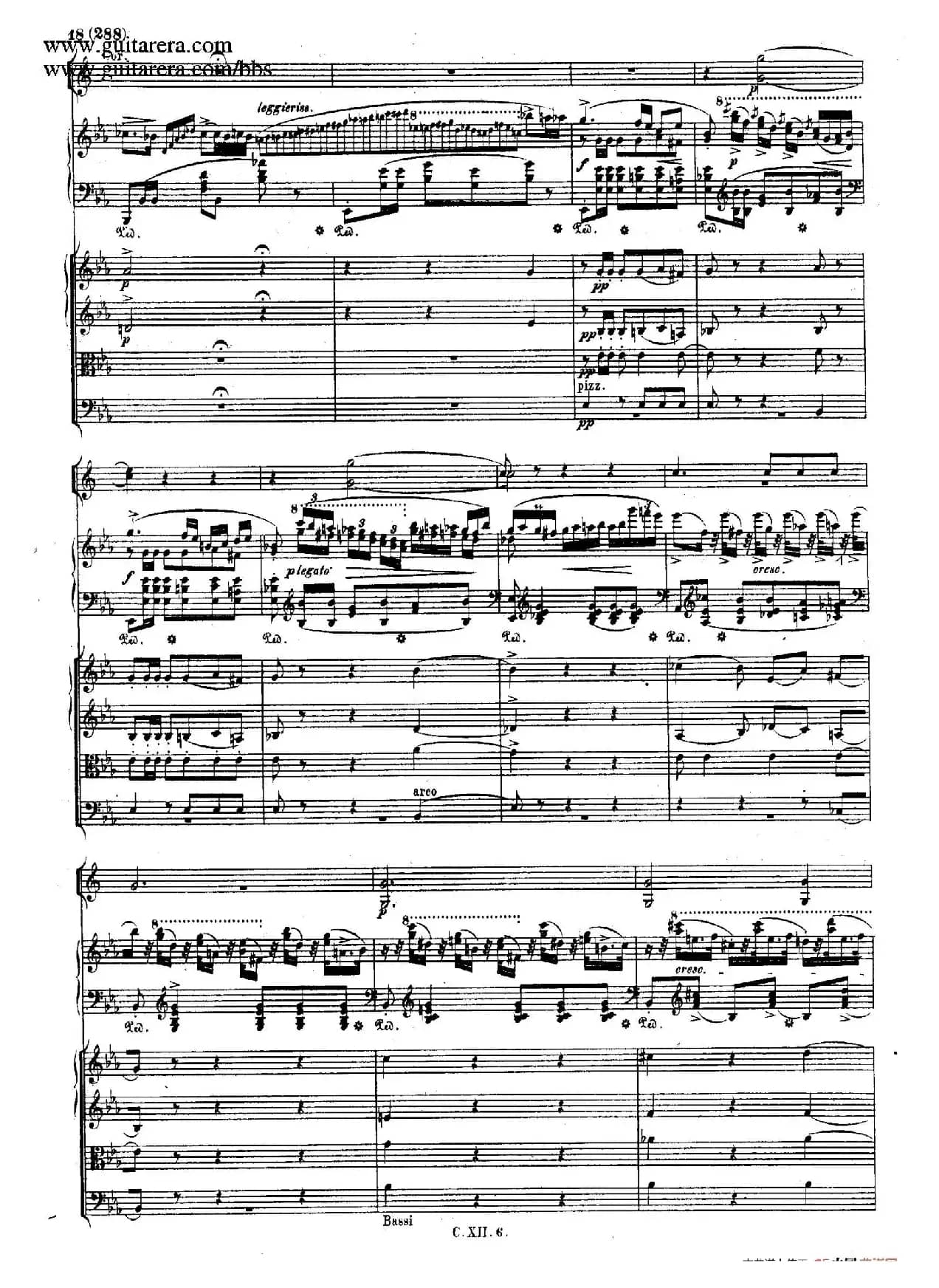 Grande Polonaise Brilliante Preceded by an Andante Spianato Op.22(平静的行板与华丽的波兰舞曲·总谱)