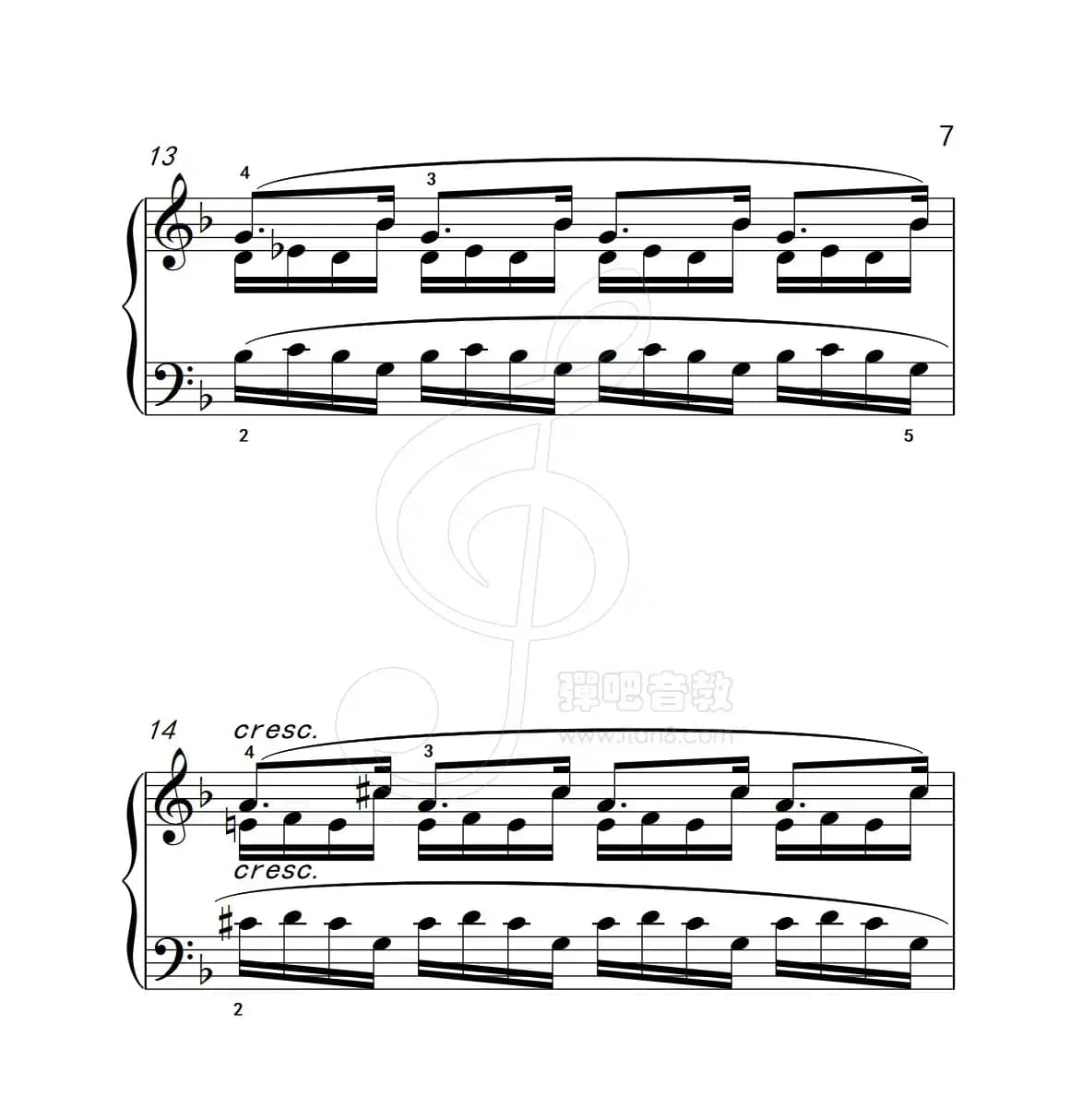 练习曲 46（克拉莫钢琴练习曲60首）