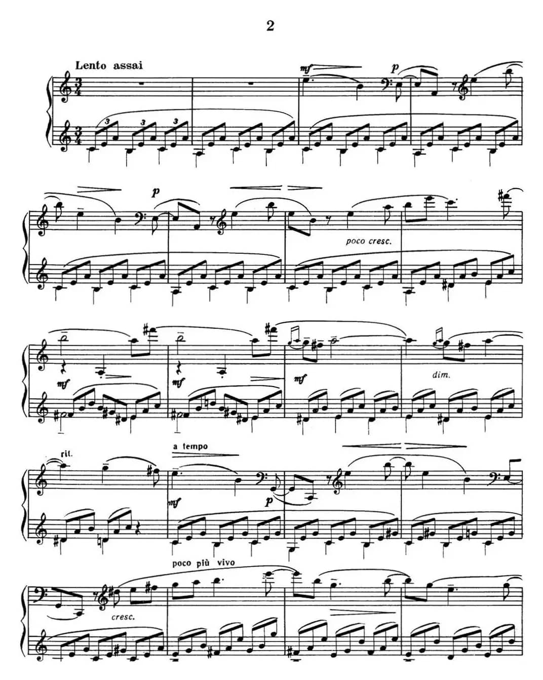 拉赫玛尼诺夫 音画练习曲10或11 Etudes tableaux Op.39 No.2