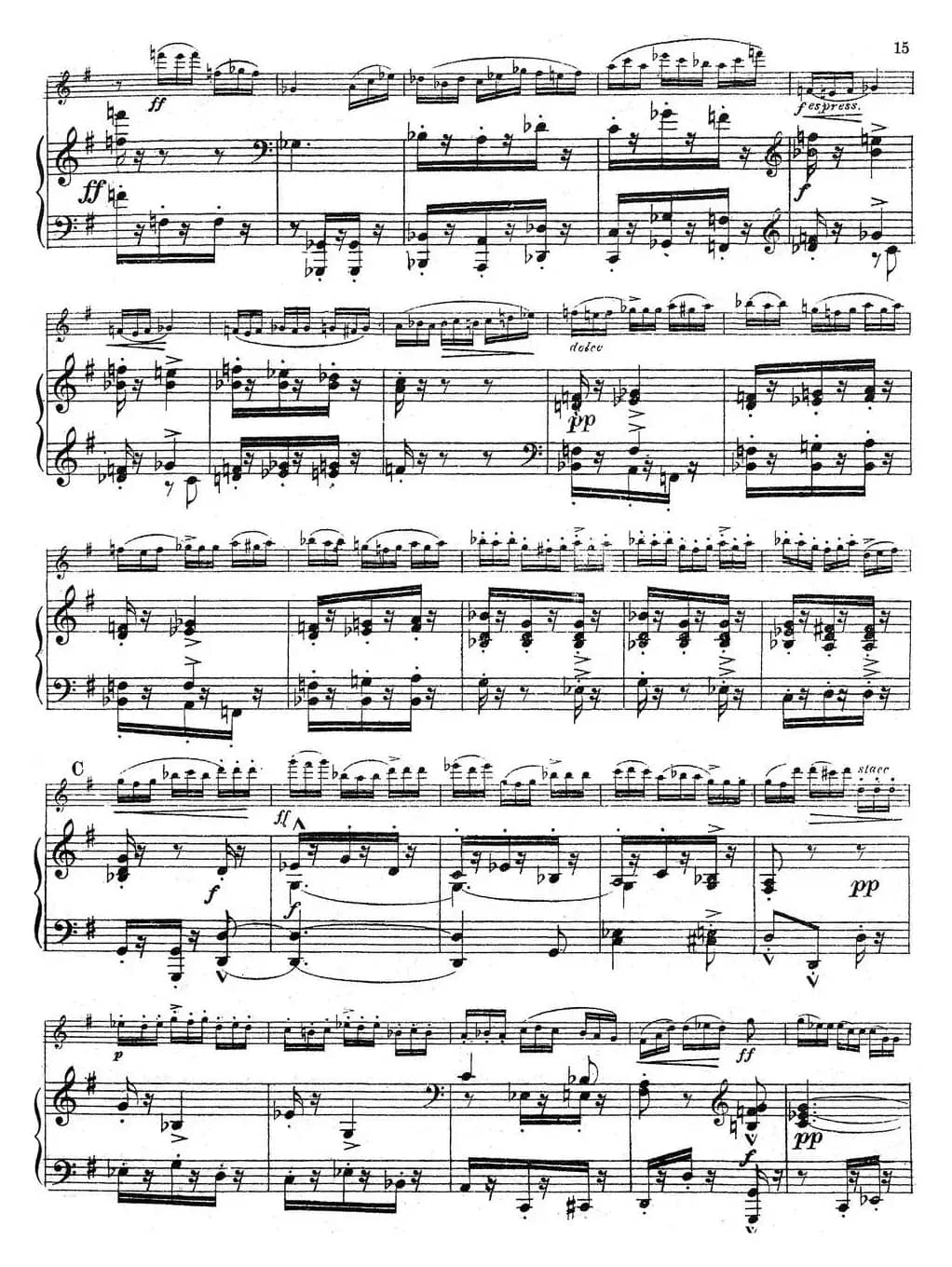 Symphonie Espagnole Op.21，No.2（西班牙交响曲）（小提琴+钢琴伴奏）