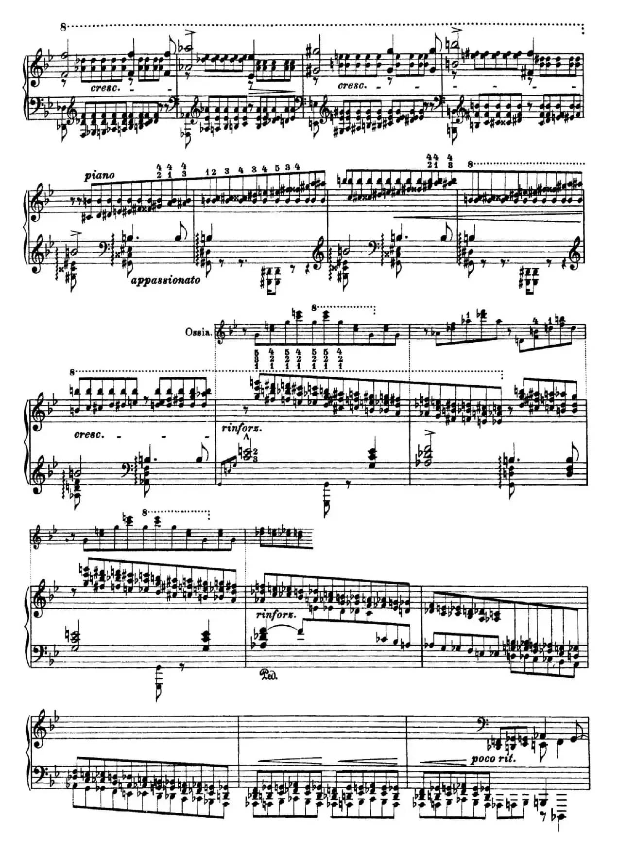 12 Etudes d'execution Transcendante S.139（12首超技练习曲·4）