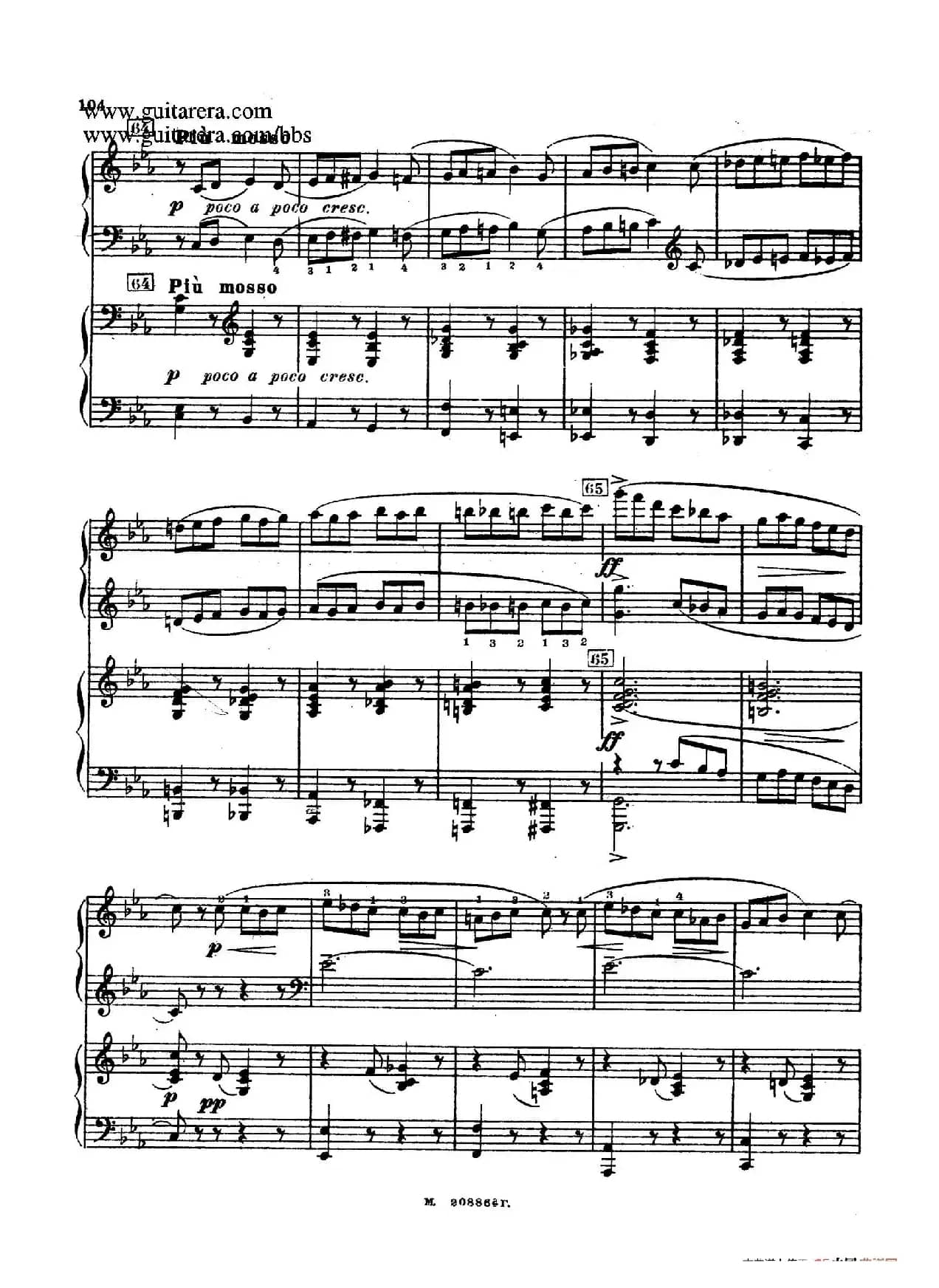 第二双钢琴组曲 Suite for Two Pianos No.2 Op.17(4. 塔兰泰拉舞曲 Tarantella)