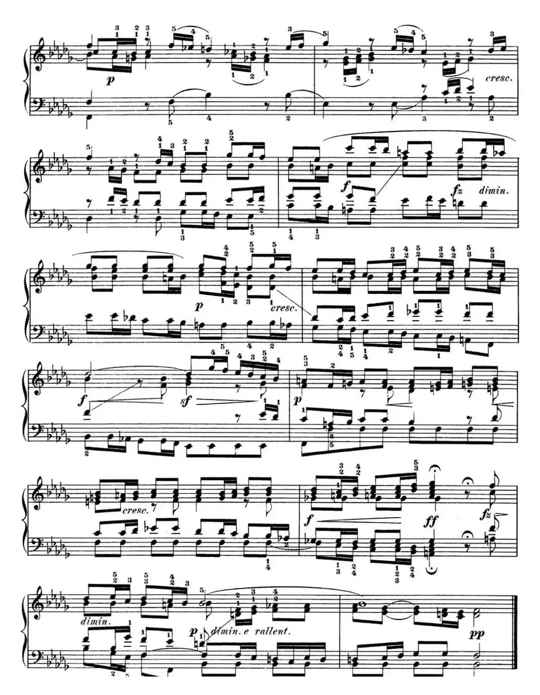 巴赫《平均律钢琴曲集·第一卷》之前奏曲（NO.22）