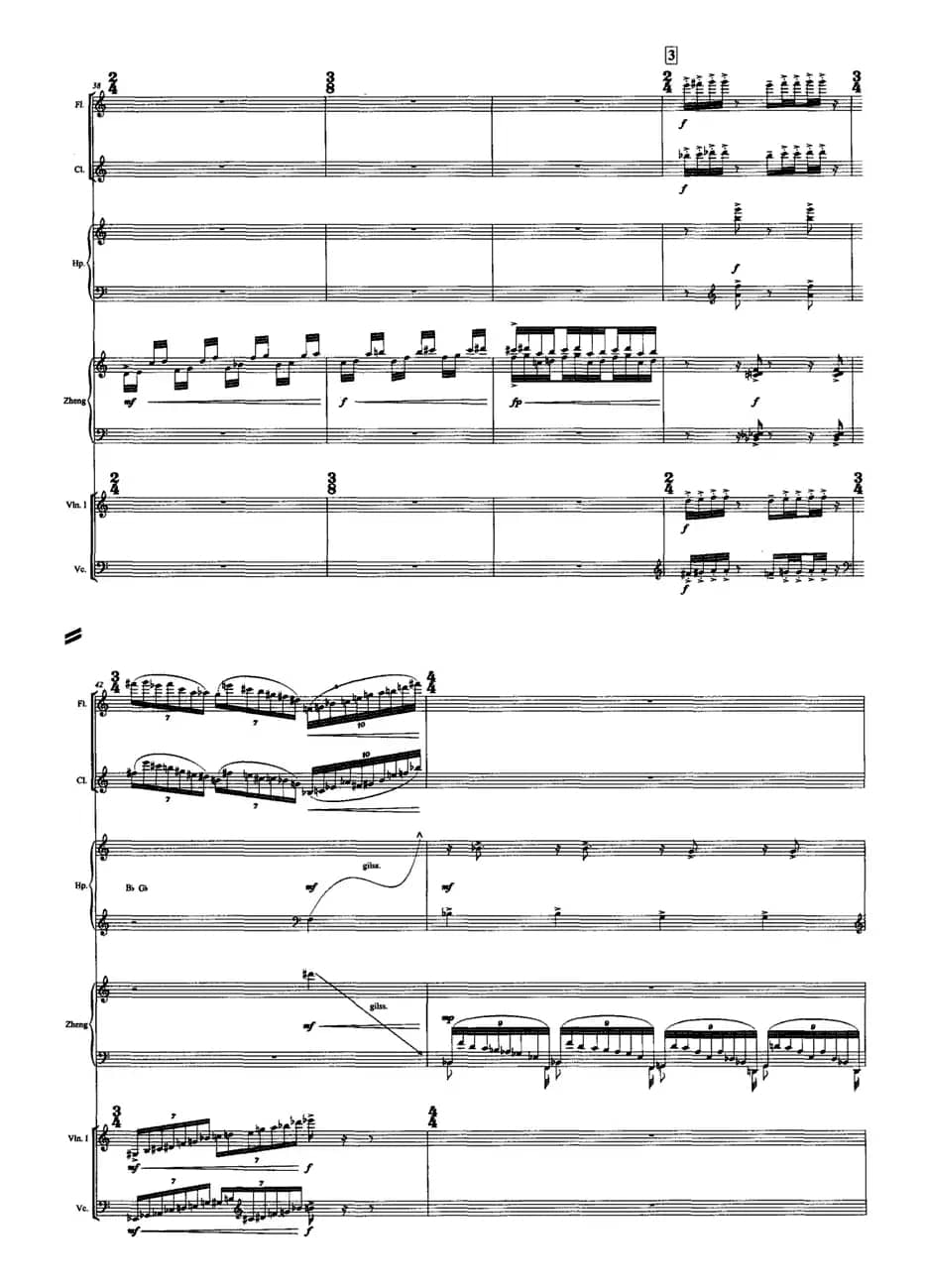 巴松错（古筝+室内乐）