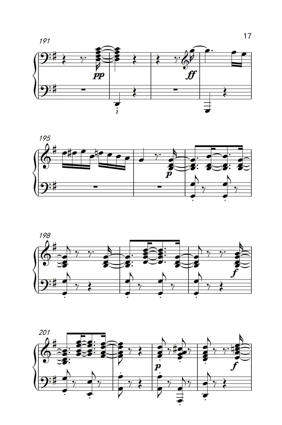 第九级2.G大调奏鸣曲 第一乐章 Op.31 No.1（中央音乐学院 钢琴（业余）考级教程 7-9级）