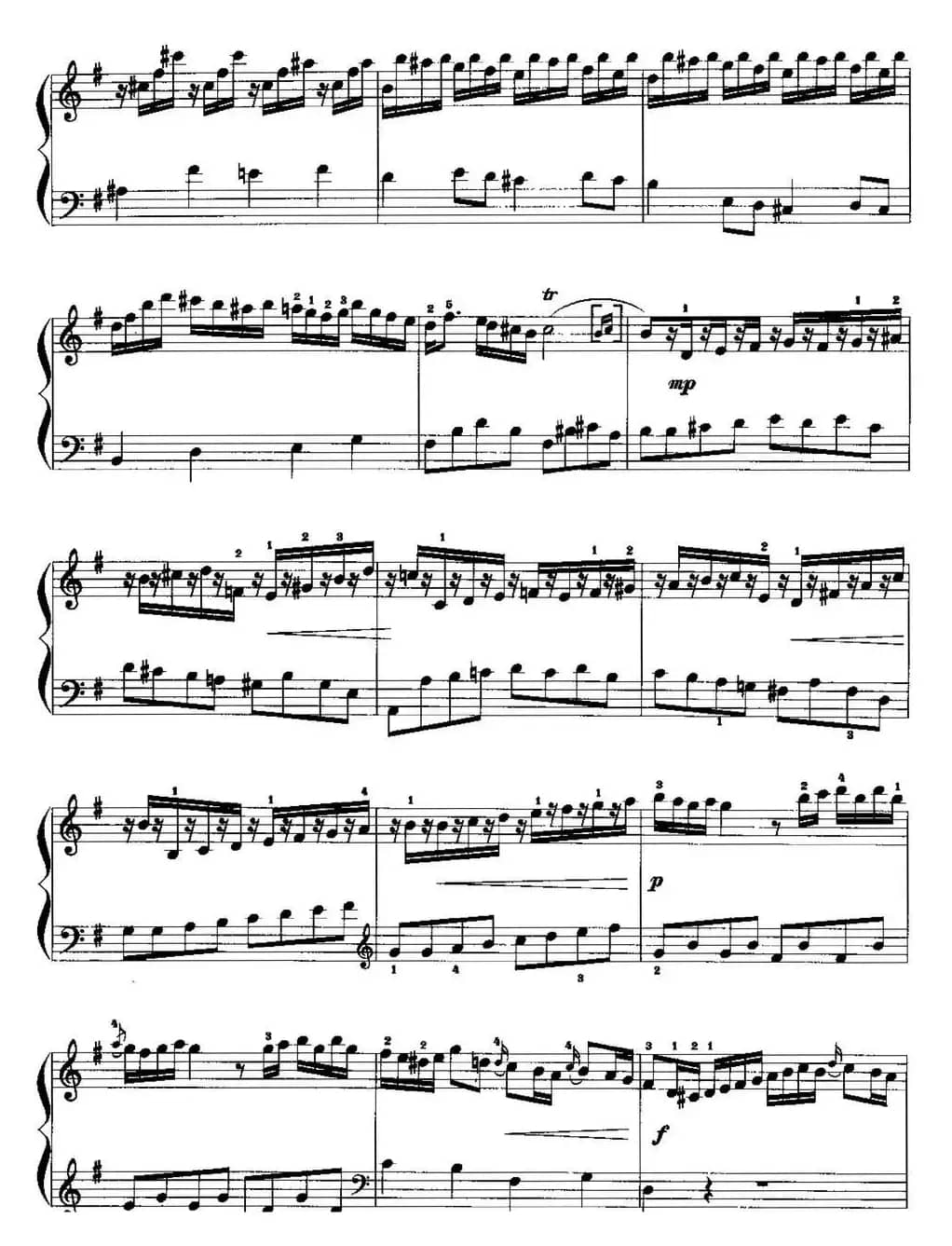 手风琴复调作品：奏鸣曲（J.C.巴赫作曲版、Op.5，No.3）