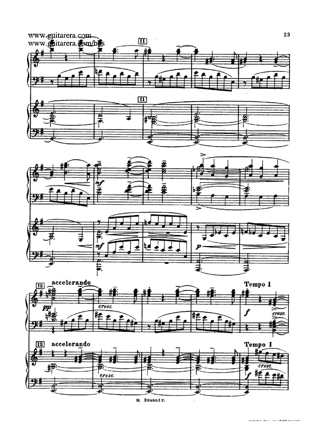 第二双钢琴组曲 Suite for Two Pianos No.2 Op.17（2. 圆舞曲 Valse）