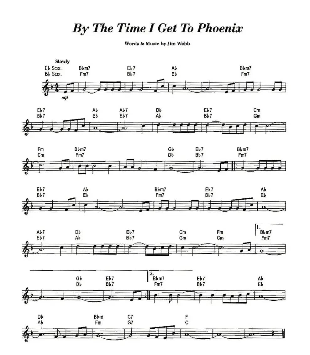 By The Time I Get To Phoenix