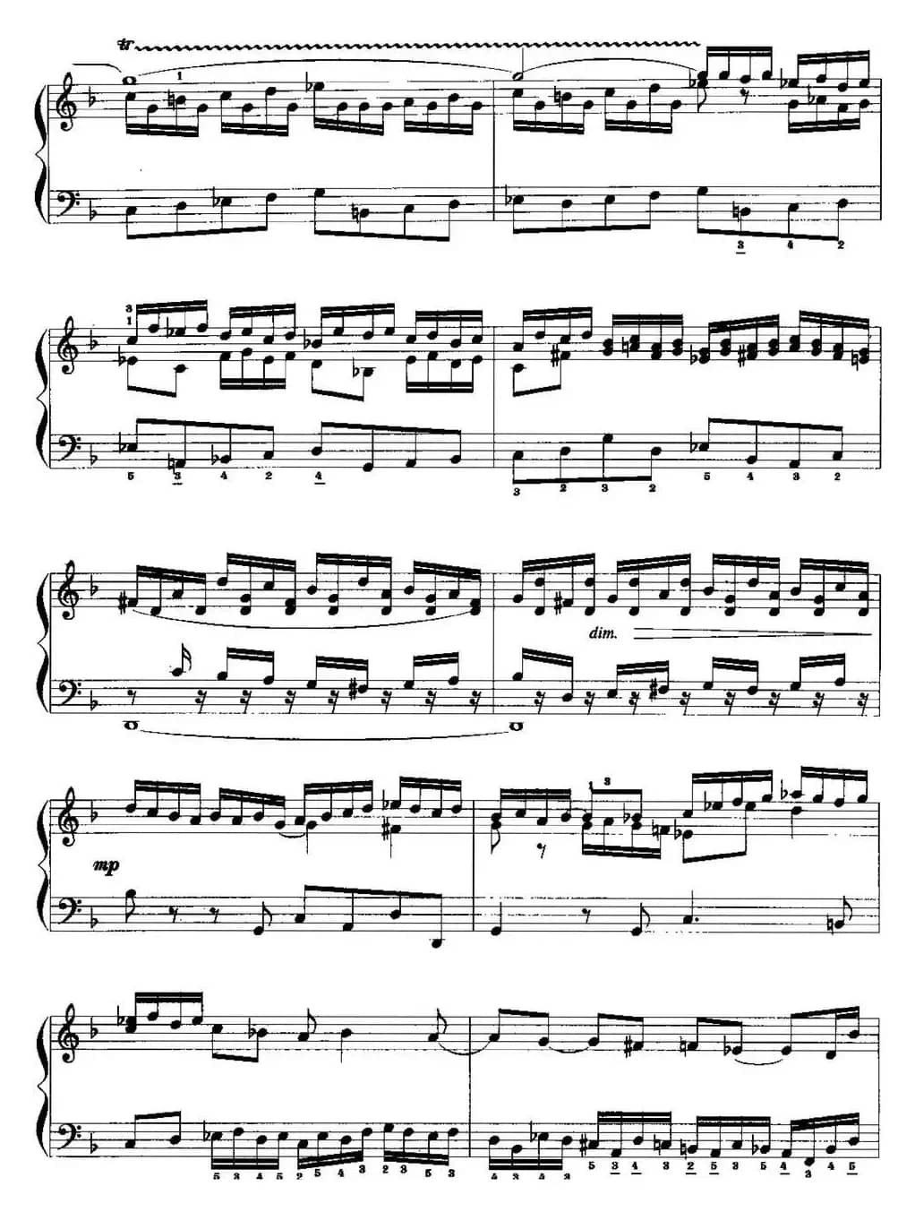 手风琴复调作品：d小调托卡塔与赋格