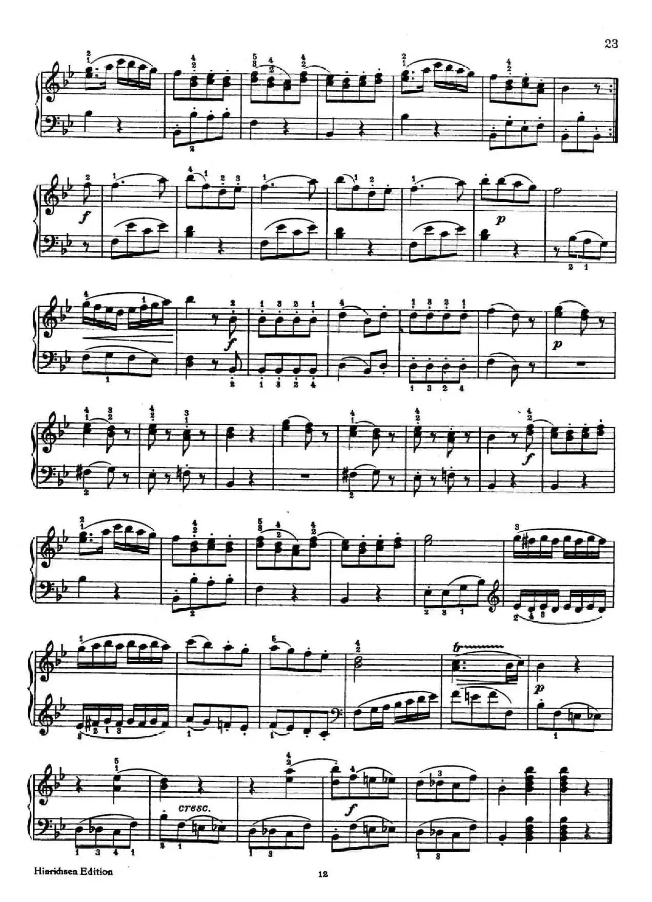 6 Viennese Sonatinas K.439b（6首维也纳小奏鸣曲·Ⅳ）