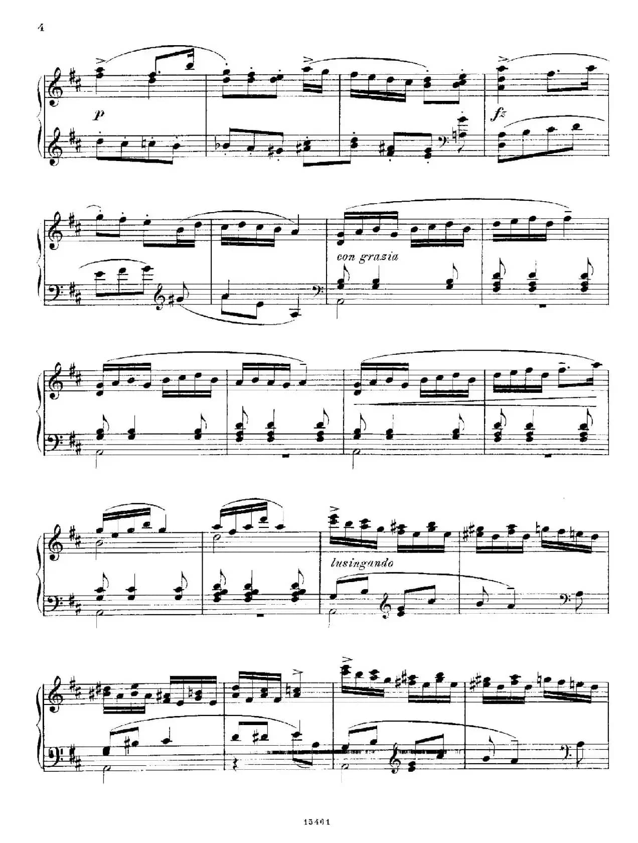 4 Sketches Op.35（4首素描·4）