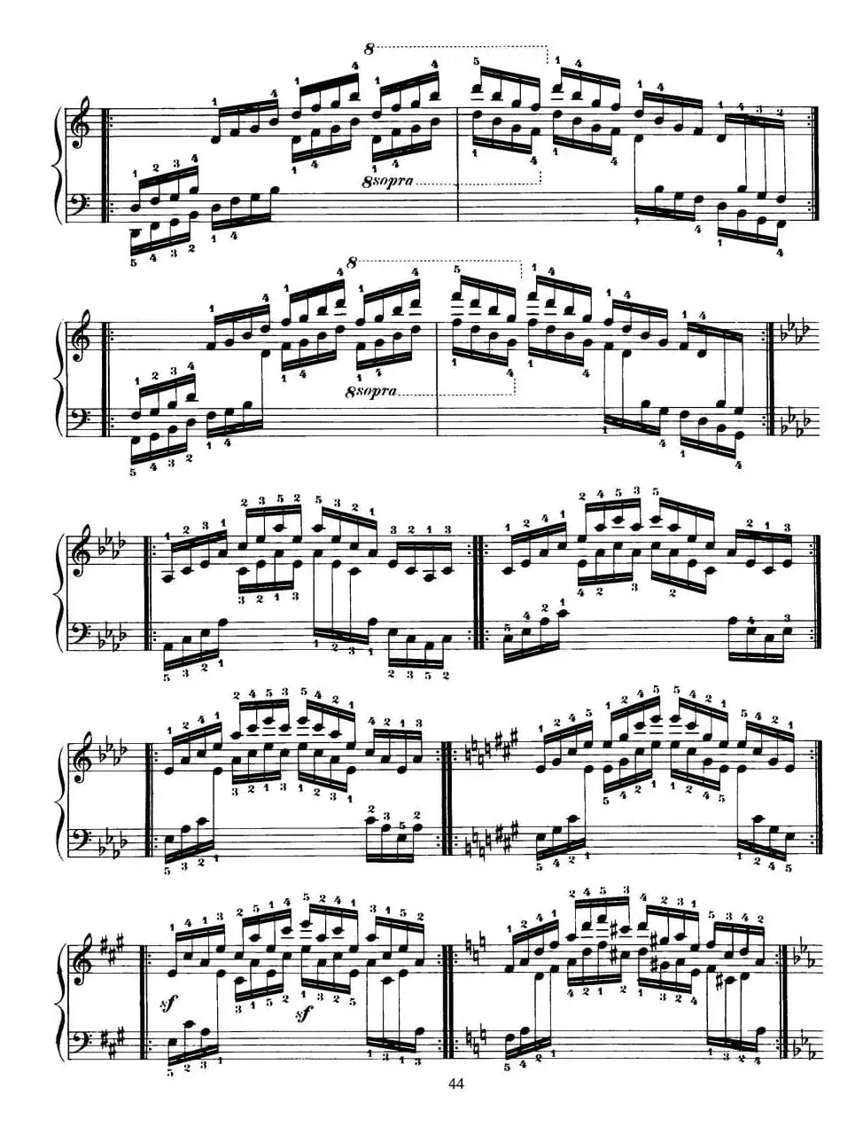 Czerny - 40 Daily Exerci Op.337（31—35）（40首日常训练曲）