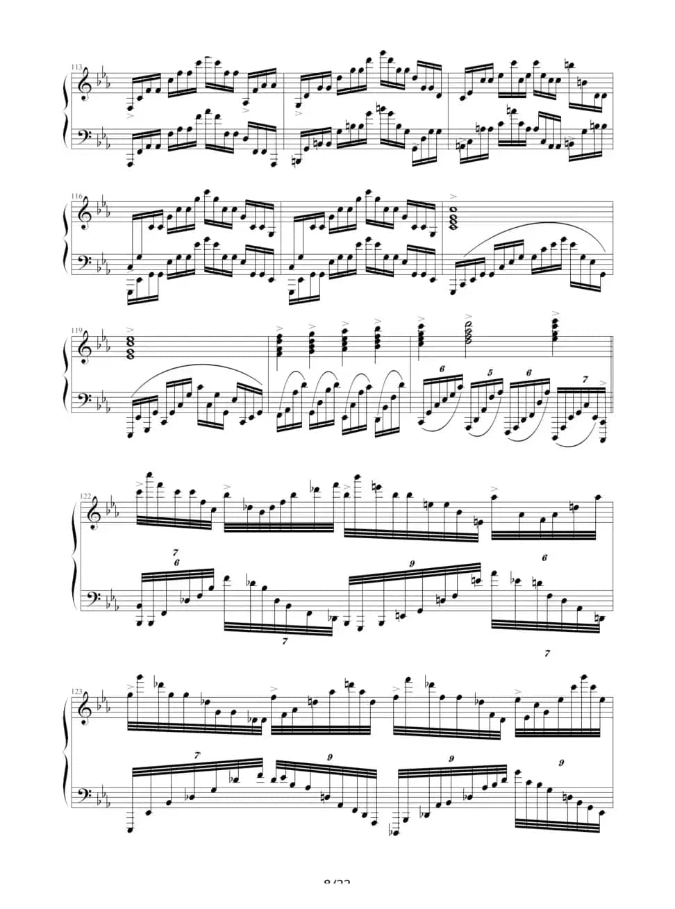 c小调练习曲（9632587410作曲版）