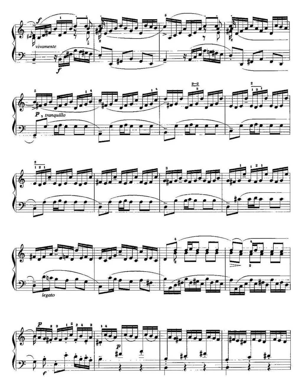 手风琴复调作品：前奏曲（选自第二英国组曲）